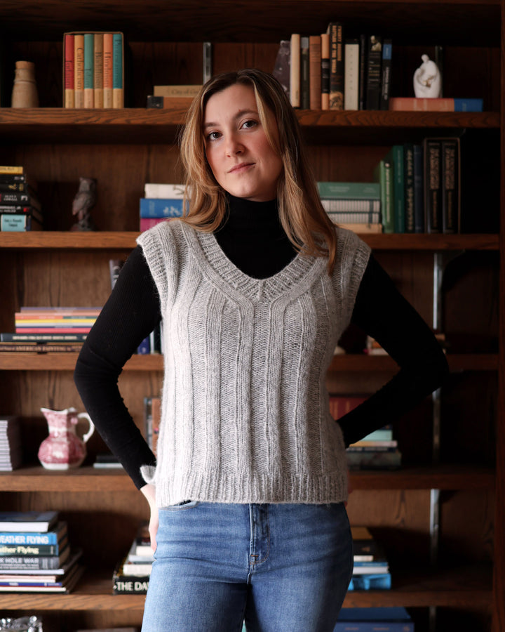 Wide Ribbed Vest